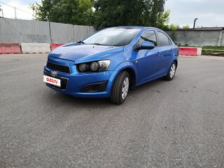 2014 Chevrolet Aveo II, синий, 440000 рублей, вид 1