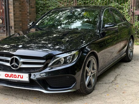 2015 Mercedes-Benz C-Класс 180 IV (W205), чёрный, 2350000 рублей, вид 4