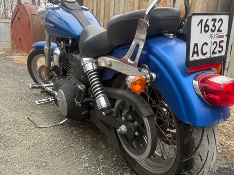 2007 Harley-Davidson Street Bob, синий, 680000 рублей, вид 3