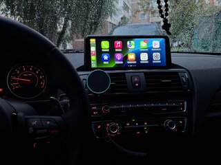 2012 BMW 1 серии 118i II (F20/F21), чёрный, 1265000 рублей, вид 2