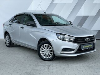 2017 Lada (ВАЗ) Vesta I, серебристый, 718000 рублей, вид 3