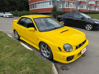 2003 Subaru Impreza WRX STi II Рестайлинг 1, жёлтый, 680000 рублей, вид 2