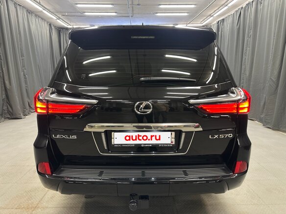 2019 Lexus LX 570 III Рестайлинг 2, чёрный - вид 7