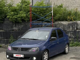 2007 Renault Logan I, синий, 275000 рублей, вид 1
