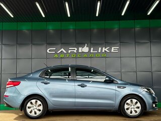 2015 Kia Rio III Рестайлинг, голубой, 999000 рублей, вид 4