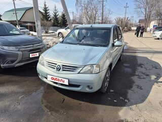 2007 Renault Logan I, зелёный, 270000 рублей, вид 2
