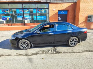 2007 Honda Accord VII Рестайлинг, чёрный, 950000 рублей, вид 5