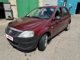 2011 Renault Logan I Рестайлинг, красный, 320000 рублей, вид 3