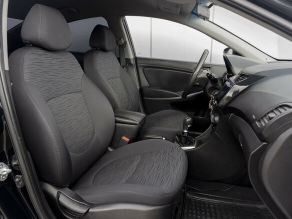 2016 Hyundai Solaris I Рестайлинг, чёрный - вид 7