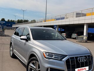 2021 Audi Q7 45 TFSI II (4M) Рестайлинг, серый, 4500000 рублей, вид 3
