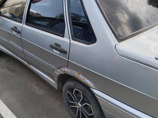 2011 Lada (ВАЗ) 2115, серебристый, 90000 рублей, вид 5