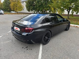 2013 BMW 5 серии 528i xDrive VI (F10/F11/F07) Рестайлинг, чёрный, 1899999 рублей, вид 3