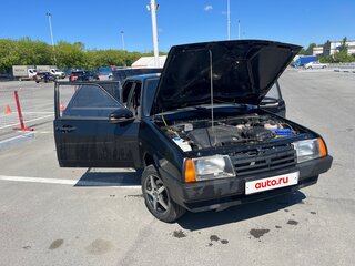 2002 Lada (ВАЗ) 21099, чёрный, 111111 рублей, вид 2