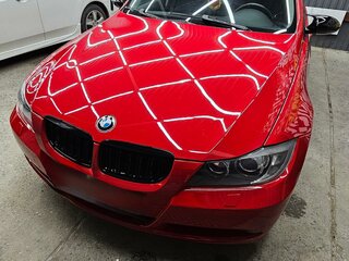 2006 BMW 3 серии 320i V (E90/E91/E92/E93), красный, 970000 рублей, вид 5