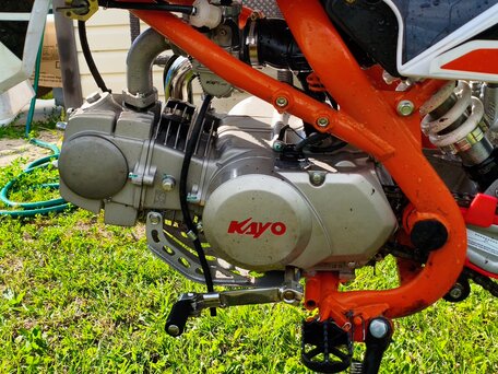 2025 Kayo Basic TT125, белый, 75000 рублей, вид 3