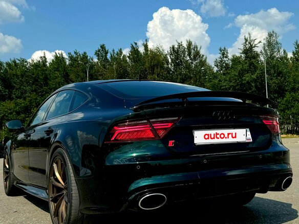 2016 Audi RS 7 Sportback performance I (4G) Рестайлинг, зелёный, 5500000 рублей - вид 6
