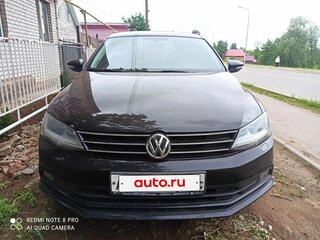 2017 Volkswagen Jetta VI Рестайлинг, чёрный, 1600000 рублей, вид 1