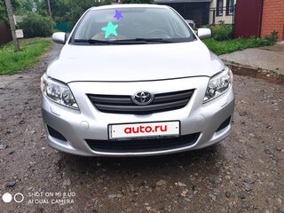 2008 Toyota Corolla X (E140, E150), серебристый, 845000 рублей, вид 1
