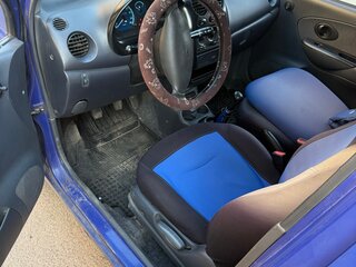 2008 Daewoo Matiz I Рестайлинг, синий, 210000 рублей, вид 5