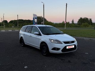 2008 Ford Focus II Рестайлинг, белый, 370000 рублей, вид 2