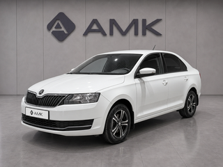 2017 Skoda Rapid I Рестайлинг, белый, 831000 рублей, вид 1