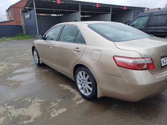 2007 Toyota Camry VI (XV40), бежевый, 960000 рублей - вид 3