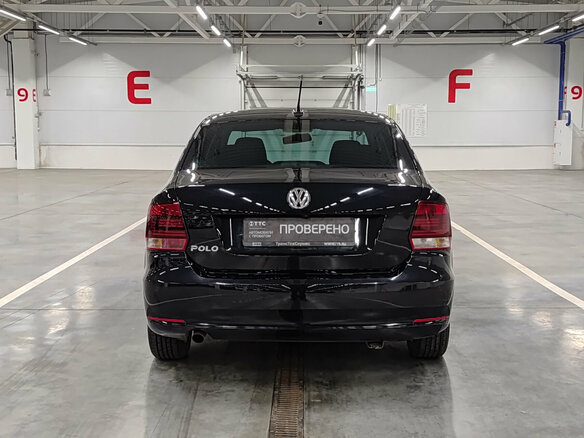 2019 Volkswagen Polo V Рестайлинг, чёрный - вид 5