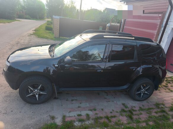 2014 Renault Duster I, чёрный - вид 3