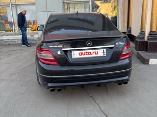 2007 Mercedes-Benz C-Класс 350 III (W204), чёрный, 950000 рублей, вид 3