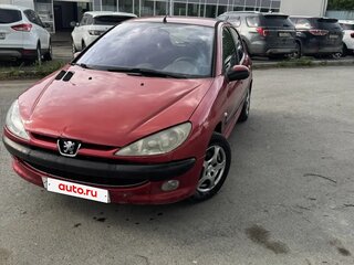 2005 Peugeot 206, красный, 250000 рублей, вид 1