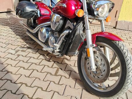 2003 Honda VTX 1300, красный, 515000 рублей, вид 3