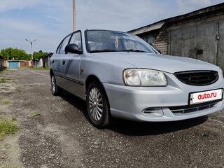 2008 Hyundai Accent ТагАЗ II, серебристый, 435000 рублей, вид 3