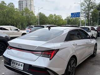 2023 Hyundai Elantra N Line VII (CN7) Рестайлинг, белый, 1290000 рублей, вид 4
