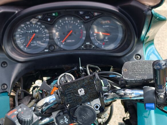 1995 Yamaha XJ900, зелёный, 230000 рублей - вид 4