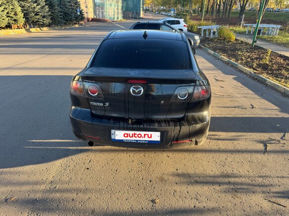 2006 Mazda 3 I (BK), чёрный - вид 6