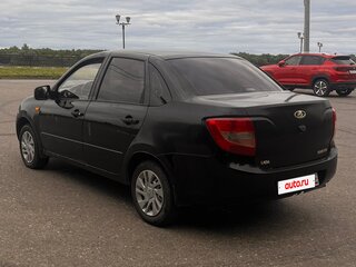 2013 Lada (ВАЗ) Granta I, чёрный, 210000 рублей, вид 4