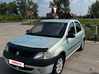 2007 Renault Logan I, зелёный, 240000 рублей, вид 1
