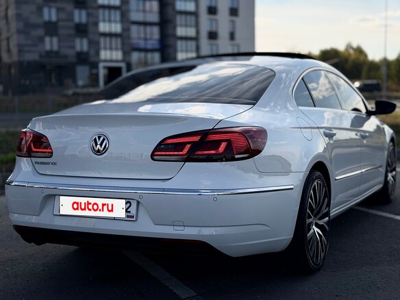 2012 Volkswagen Passat CC I Рестайлинг, белый, 1390000 рублей - вид 13