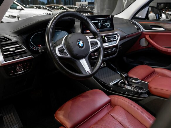 2022 BMW X3 30i xDrive III (G01) Рестайлинг, белый, 5650000 рублей - вид 15