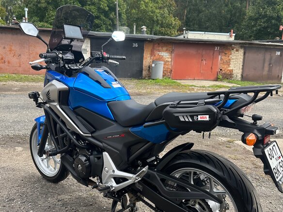 2017 Honda NC 750X, синий, 750000 рублей - вид 16
