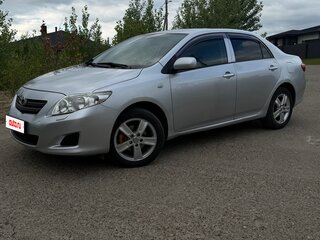 2008 Toyota Corolla X (E140, E150), серебристый, 670000 рублей, вид 2
