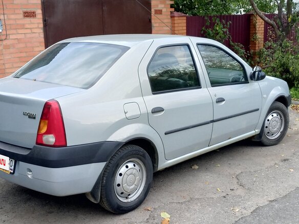 2007 Renault Logan I, серый - вид 5