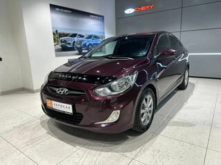 2011 Hyundai Solaris I, фиолетовый, 542000 рублей, вид 2