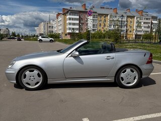 2002 Mercedes-Benz SLK-Класс 200 I (R170) Рестайлинг, серый, 810000 рублей, вид 3