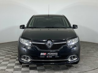 2014 Renault Logan II, чёрный, 690000 рублей, вид 2