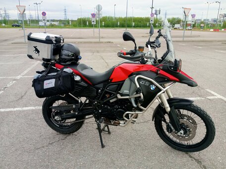 2014 BMW F 800 GS Adventure, красный, 777000 рублей, вид 2