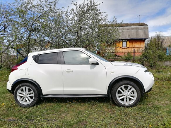 2012 Nissan Juke I, белый, 1090000 рублей - вид 1