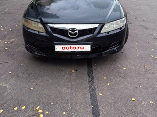 2003 Mazda 6 I (GG), чёрный, 315000 рублей, вид 1