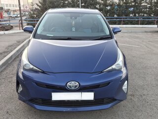 2016 Toyota Prius IV (XW50), синий, 1200000 рублей, вид 2