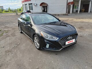 2017 Hyundai Sonata VII (LF), чёрный, 1450000 рублей, вид 3
